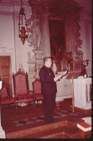 1979 - Rolle - Uscita di San Paolo - Consegna del Brevetto di AE a D.Giovanni